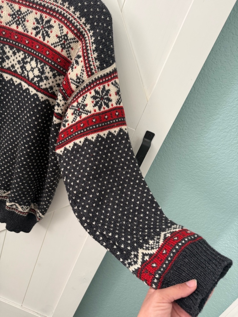 Dale of Norway Wool Cardigan Button Sweater  large - Picture 5 of 14